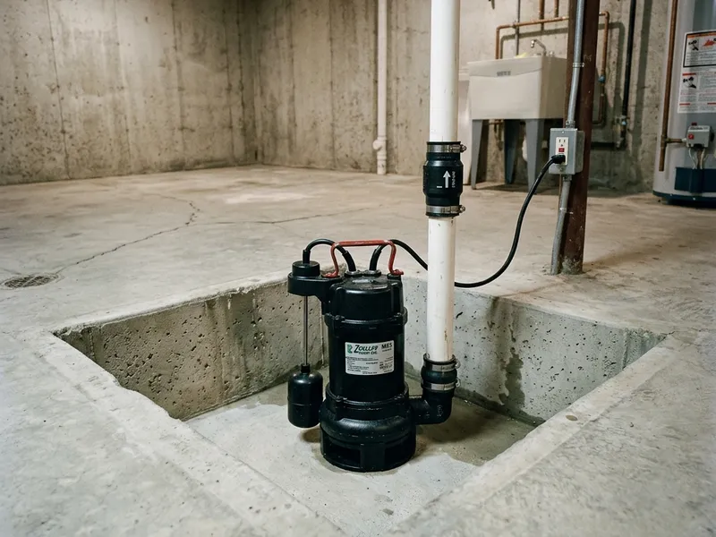 Sump Pump Installation Plumber in Ector, TX